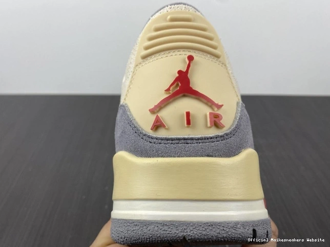 Official Maikesneakers Muslin 3 Jordan DH7139-100 Retro Air 0728